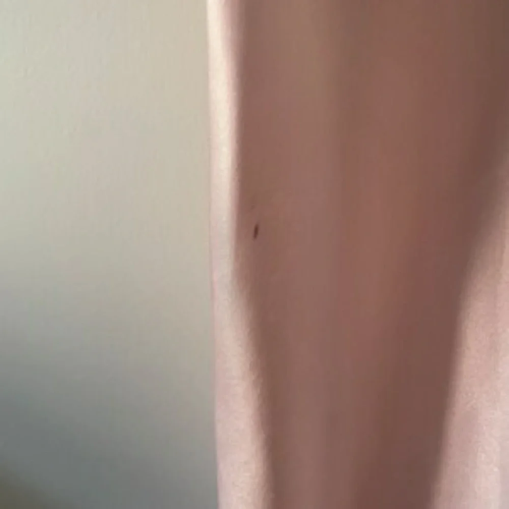 Vintage Barbizon Baby Pink Slip Dress w/White Lace - Picture 5 of 10